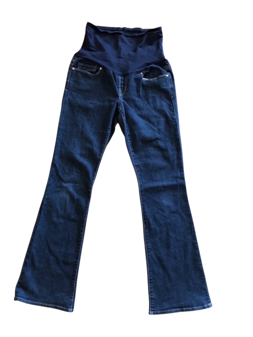 Dark Blue Gap 1969 Sexy Boot Maternity Jeans